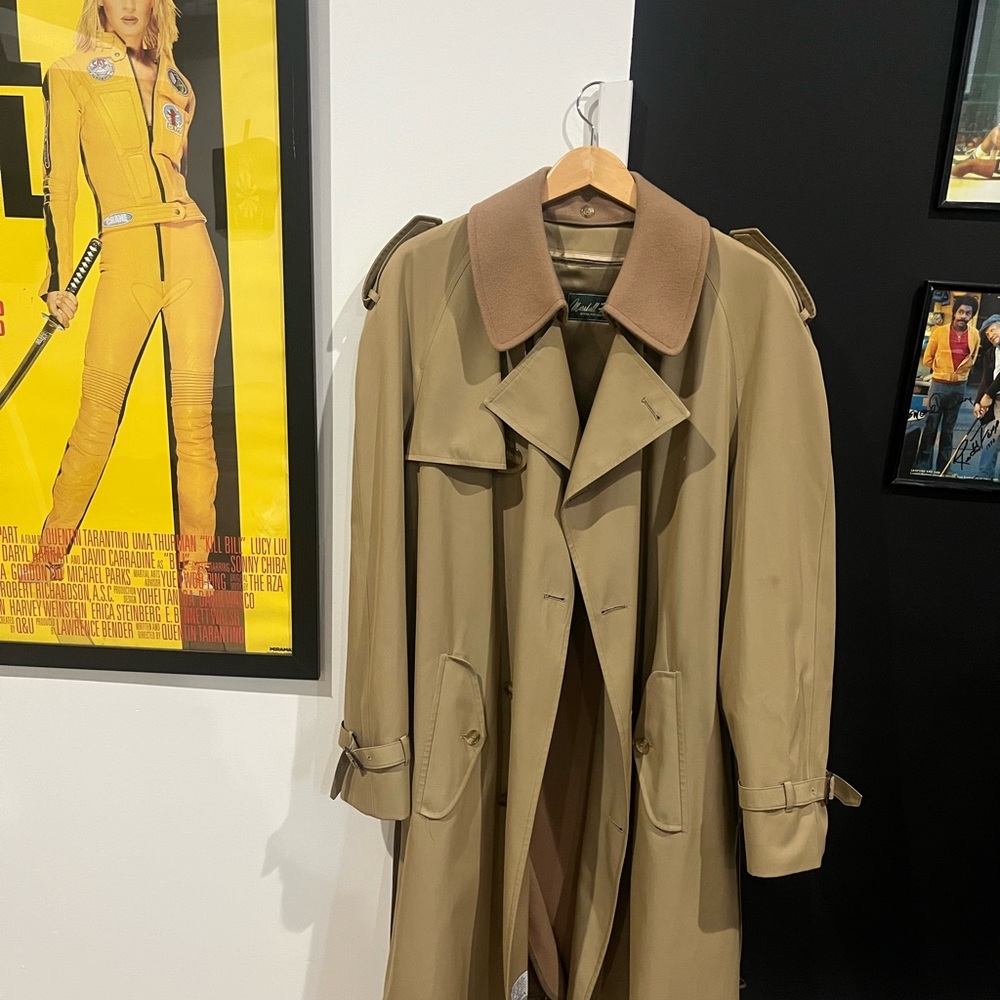 Classic Tan Trench Coat